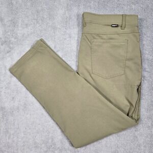 Gerry Utility Pants Mens 40x32 Olive Green Excellent Stretch Outdoor Hiking